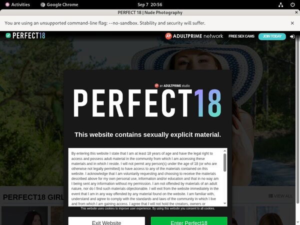 Perfect 18 New Account Perfect 18 New Account