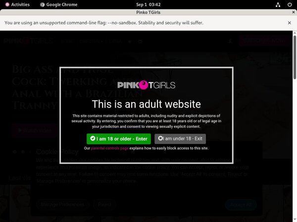 PinkO TGirls Free Trial Signup