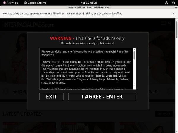 Premium Interracialpass Account