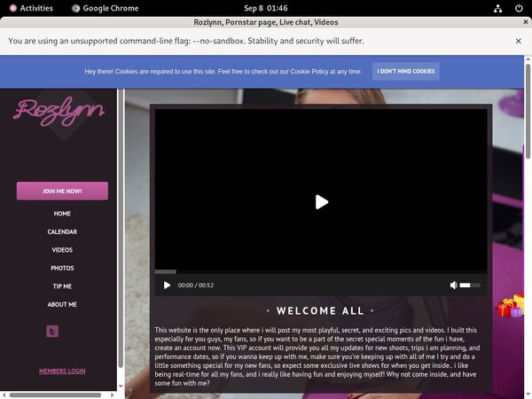 Rozlynn Registration Form