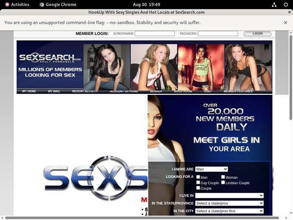 Sexsearch.com Passes