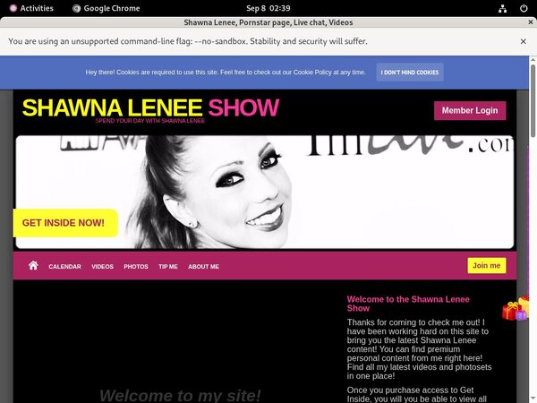 Shawnaleneeshow.modelcentro.com Receive Discount
