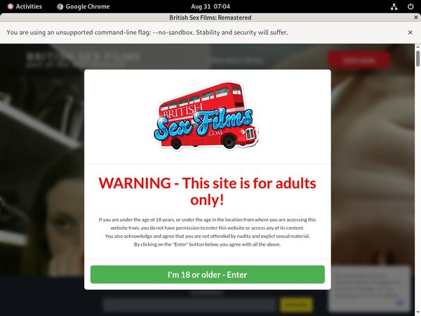 Sign Up Britishsexfilms.com