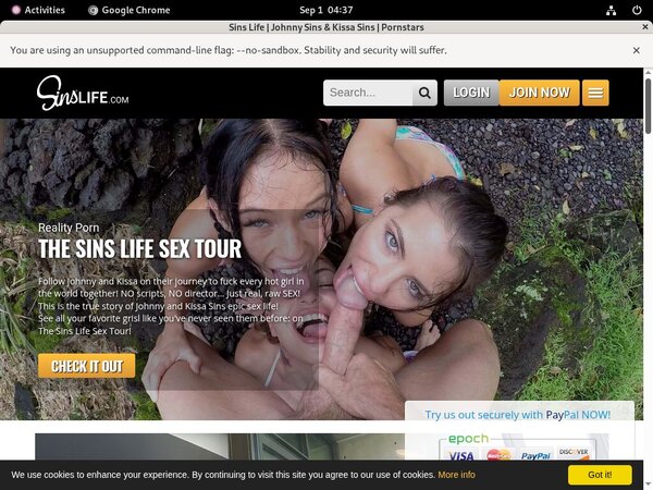 Sins Life With Webbilling.com