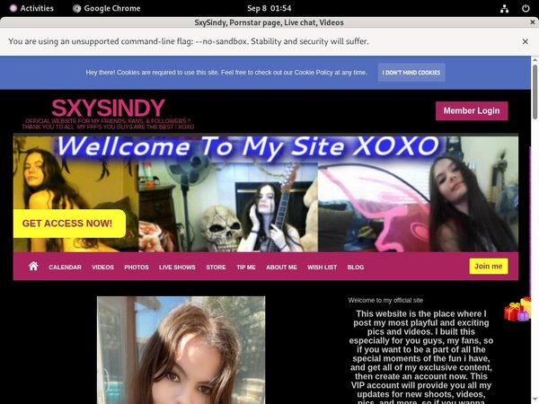 Sxysindyxoxo.com Free Porn