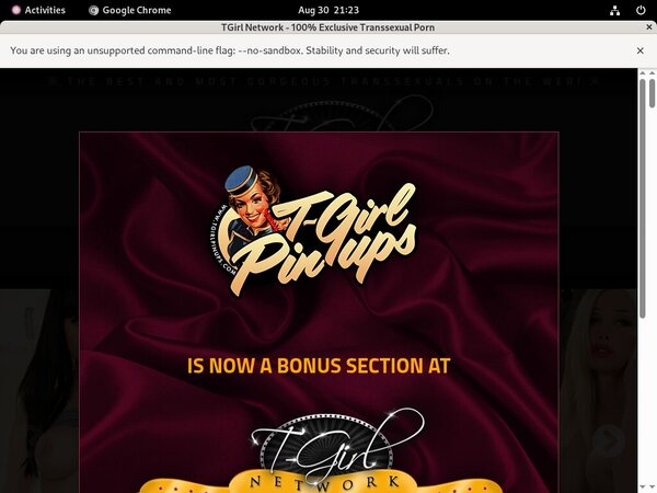 TGirl Pinups Euro Direct Debit
