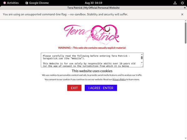 Terapatrick.com Updates