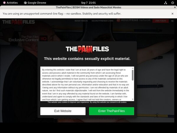 Thepainfiles Benutzername