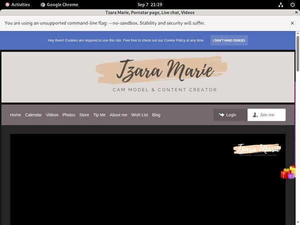 Tzara Marie With Pay Safe Card