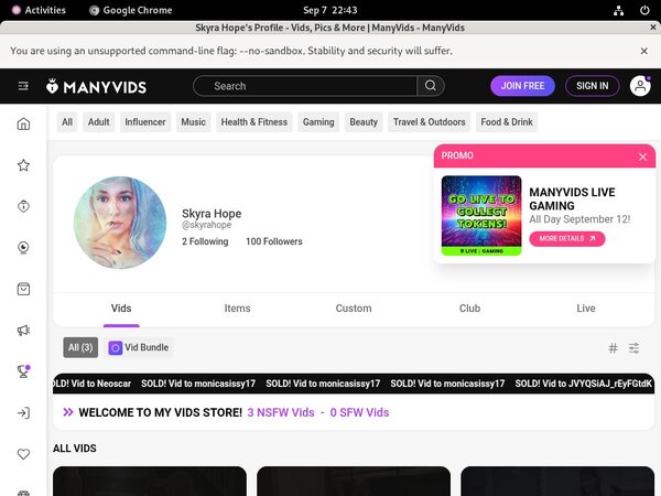 User Pass Manyvids.com