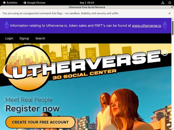 Utherverse Lifetime Membership