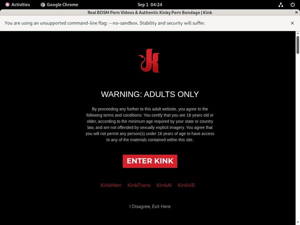 Working Kink Unlimited Account