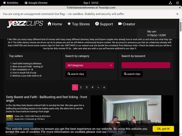 Yezzclips.com Trial Offer