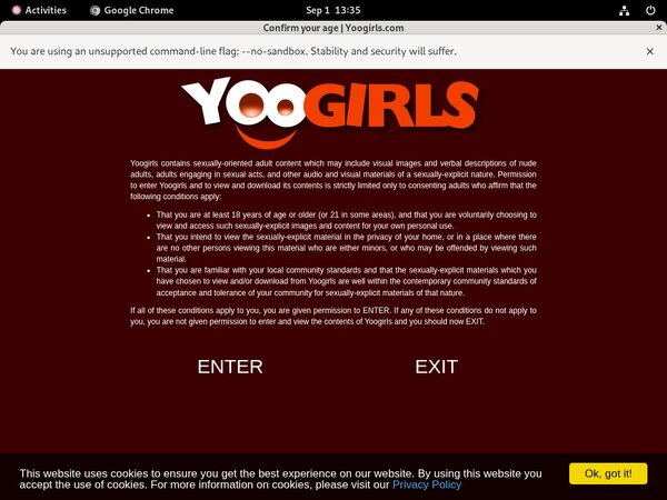 Yoogirls.com Join With SMS