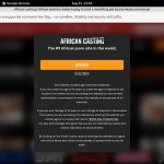 ?sex Africancasting