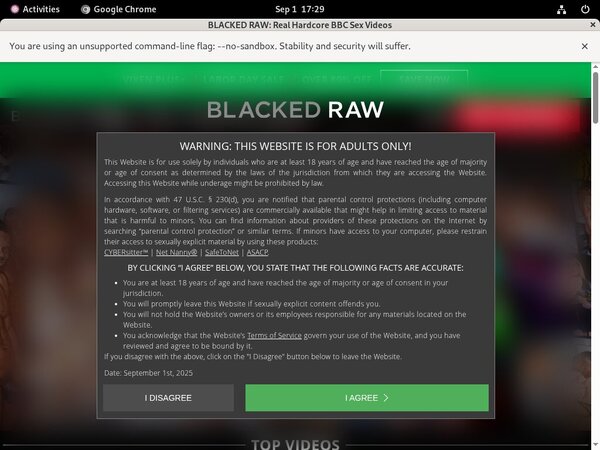 Blacked Raw Free Trial Memberships