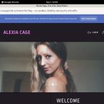 Alexia Cage Preview
