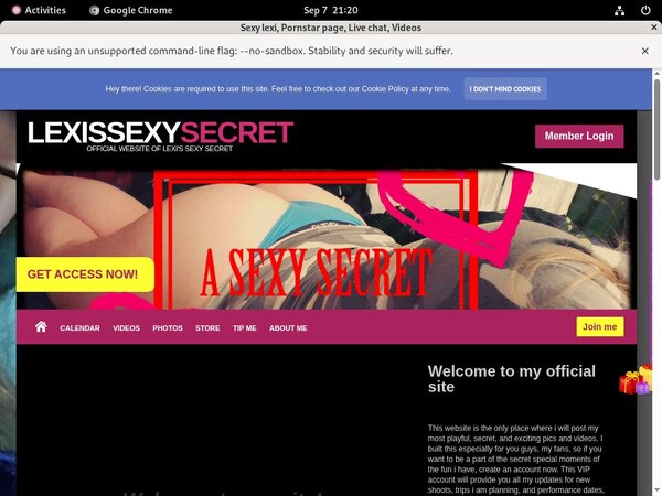 Lexissexysecret.modelcentro.com Full Sex