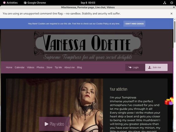 MissVanessa Premium Account